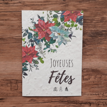 Carte à planter - Joyeuses fêtes