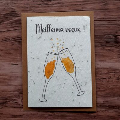 Carte à planter - Meilleurs voeux !