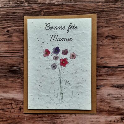 Carte à planter - Bonne fête mamie