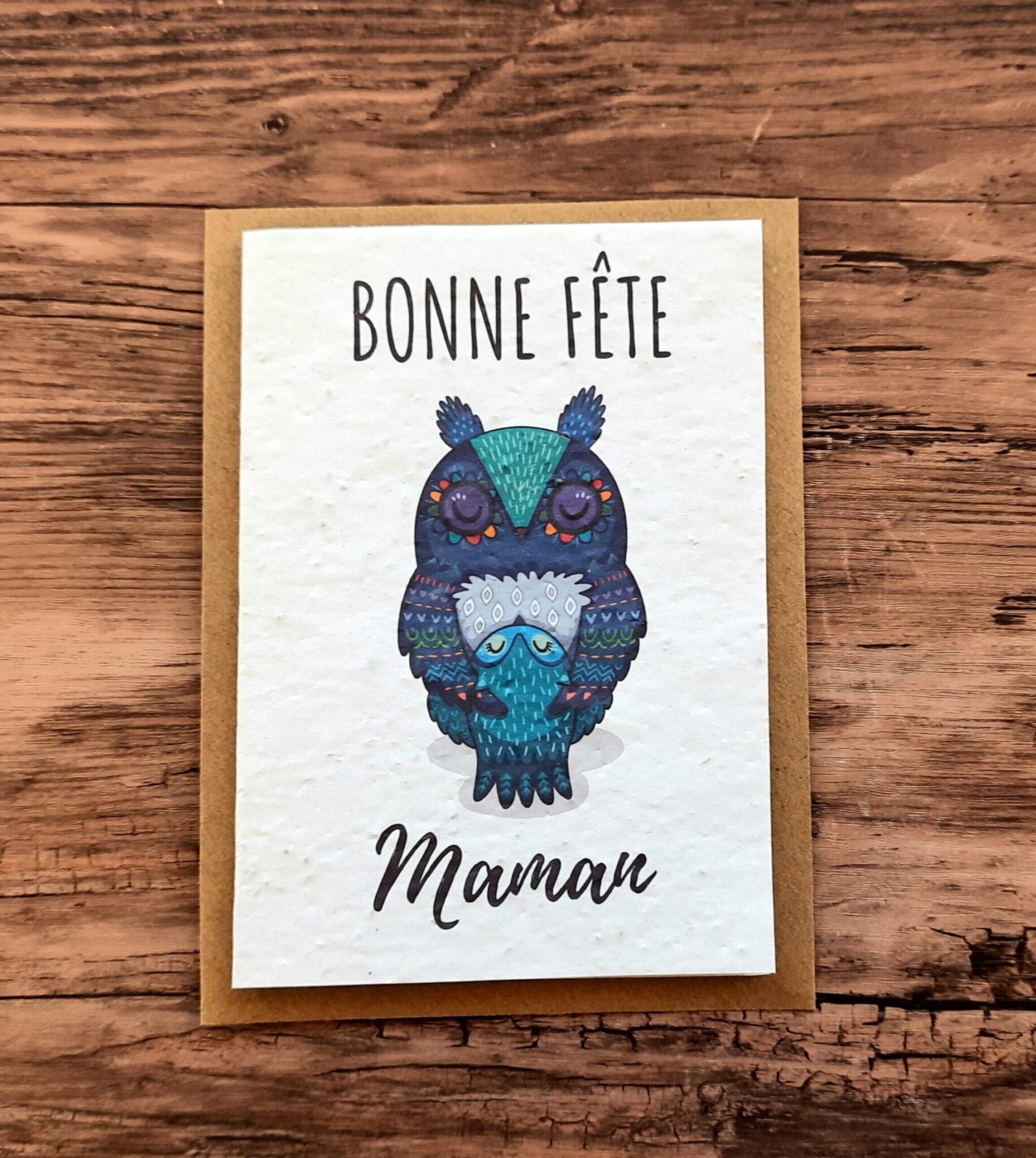 Carte à planter - Bonne fête Maman 1 Carte à planter - Bonne fête Maman