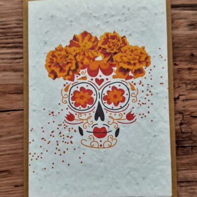 Carte à planter - Dia de los muertos