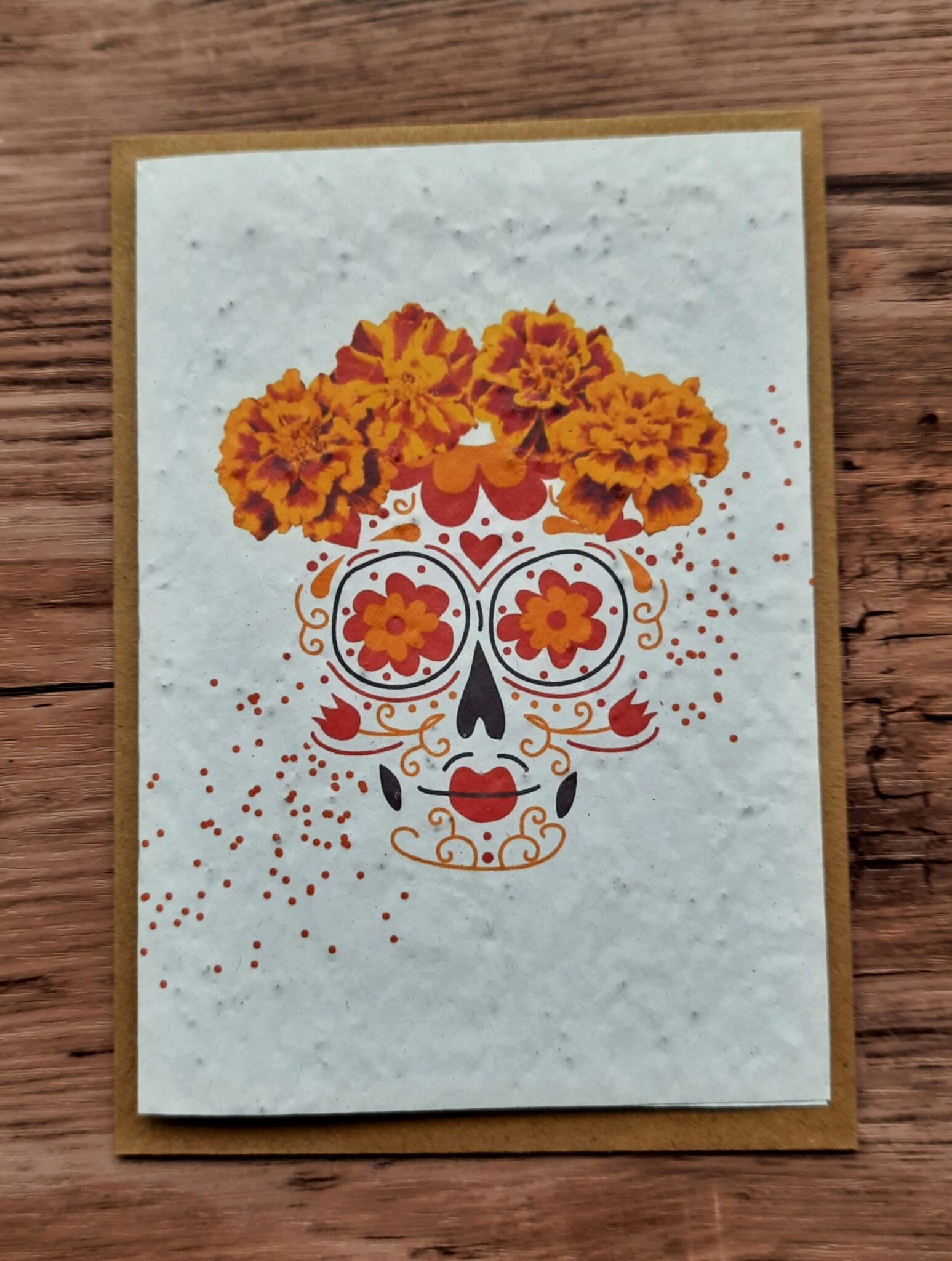 Carte à planter - Dia de los muertos 1 Carte à planter - Dia de los muertos