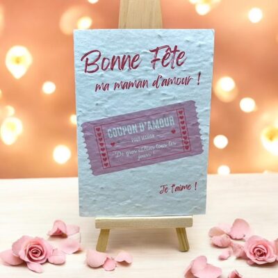 Carte a planter fête des mères