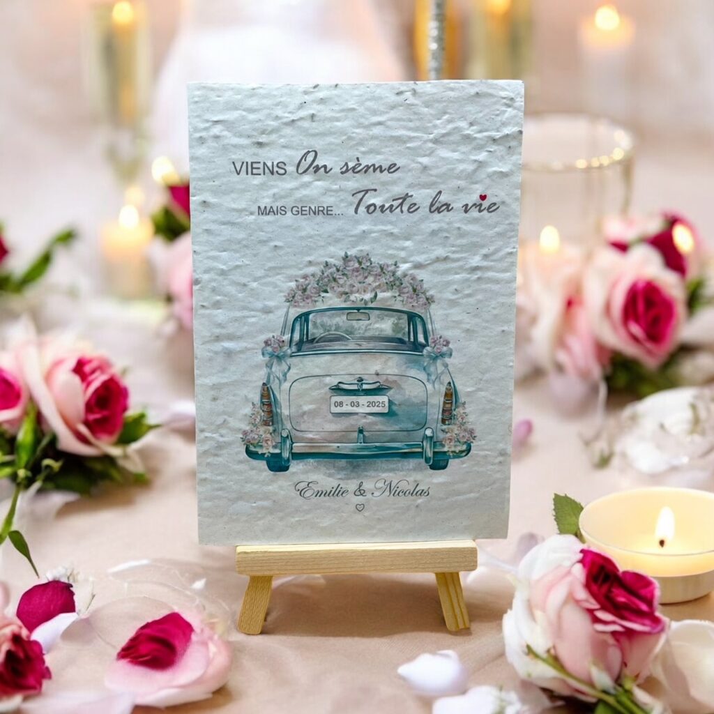 Faire-part de mariage