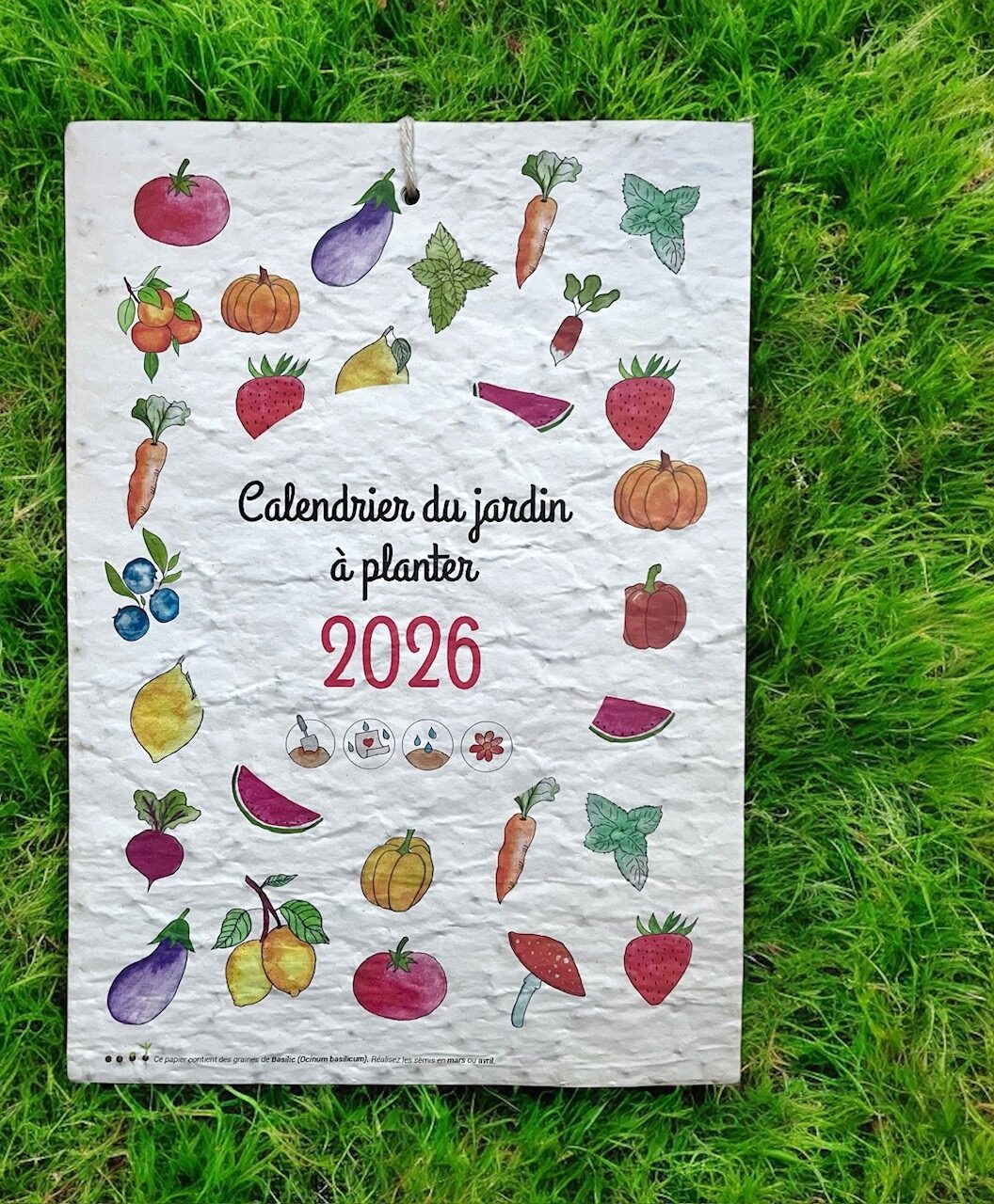 Calendrier du jardin à planter - édition 2027 1 calendrier à planter