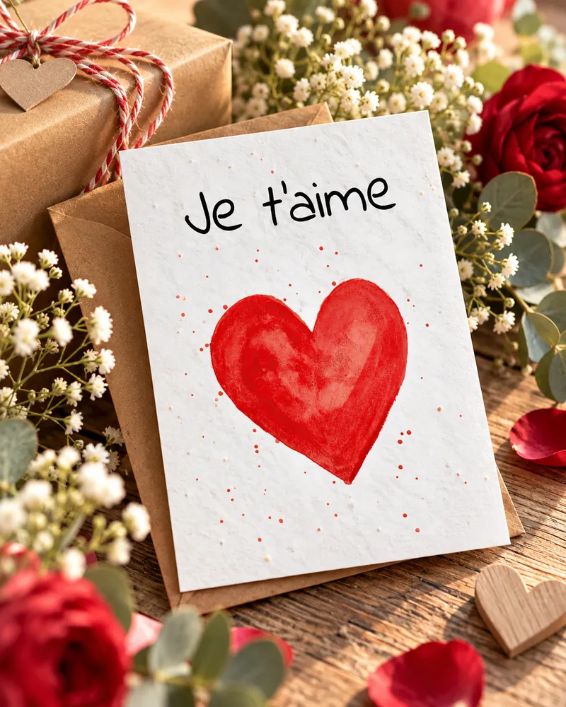 Accueil 3 Carte à planter amour et tendresse